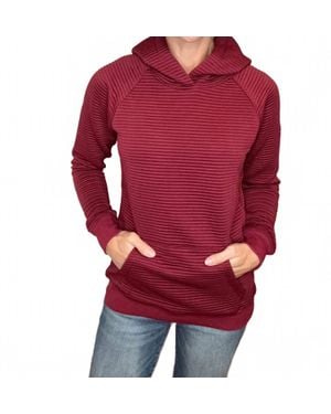 Michelle Mae Tatum Hooded Sweatshirt - Red