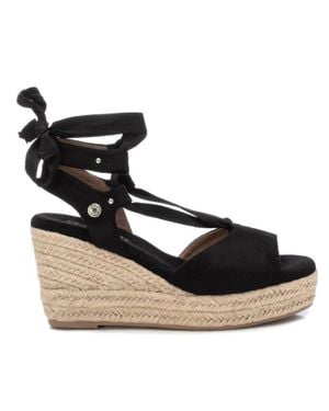 Xti Wedge Sandals - Black