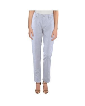 Jag Jeans Carter Denim Cuffed Girlfriend Jeans - Blue