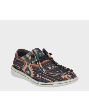 Justin Hazer Brushpopper Shoe - Blue