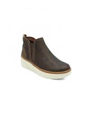 Blowfish Charming Wedge Sneaker Boots - Brown