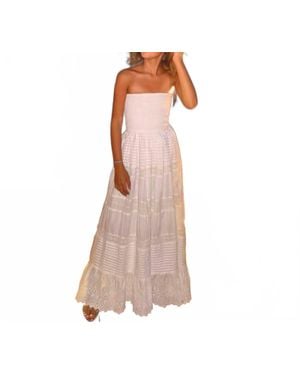 KatieJnyc Girls Reese Maxi Dress - Pink