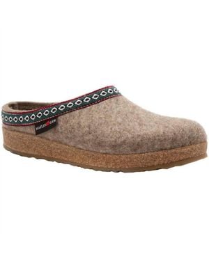 Haflinger Gz63 Grizzly Clog - Brown