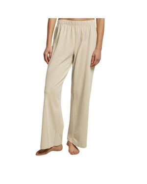 PERFECTWHITETEE Adele Cotton Pants - Natural
