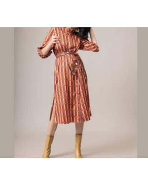 Emily Lovelock Zora Dress - Orange