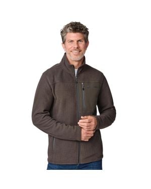 Free Country Calabaza Ii Brick Fleece Jacket - Brown