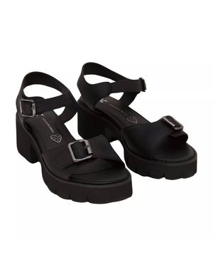 BC Footwear So Famous Heeled Sandal - Black