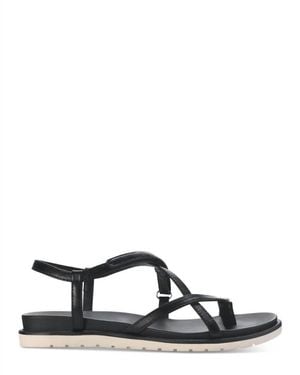 Sun & Stone Juune Slingback Sandals - Black