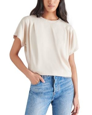 Steve Madden Noah Woven Top - White
