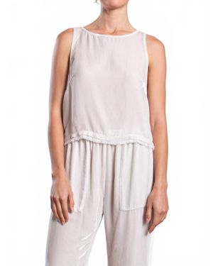 Pharaoh Sylvie Tank Top - White