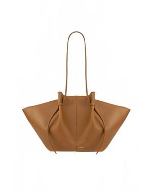 Yuzefi Mochi Pebble Tote Bag - Brown