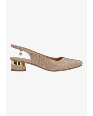 J. Reneé Baline Sling Back Pumps - White