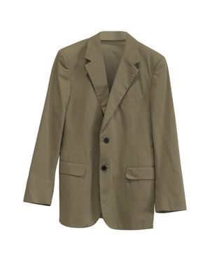 Prada Single-Breasted Jacket - Green