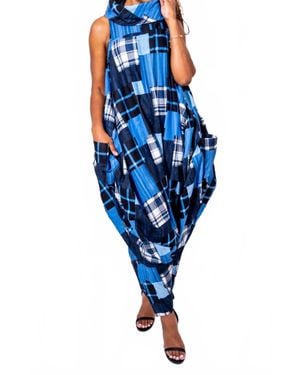 Kara Chic Zuri Essence Jumpsuit - Blue