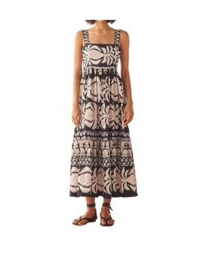 Omika Leena Maxi Dress - Brown