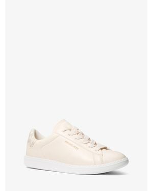 Michael Kors Outlet Sammy Sneaker - Natural