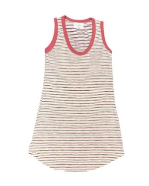 Sol Angeles Monterey Stripe Dress - White