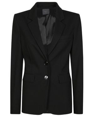 Pinko Wheel Knitted Jacket - Black