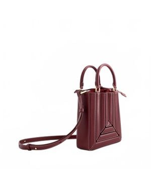 Mlouye Sera Tall Mini Tote Bag - Red