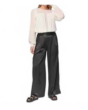 NÜ Oana Wide Leg Pants - Black