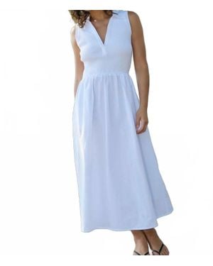 Nation Ltd Jessica Midi Dress - Blue
