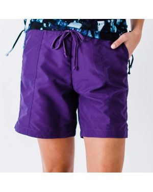 Calypsa 7" Board Shorts - Purple