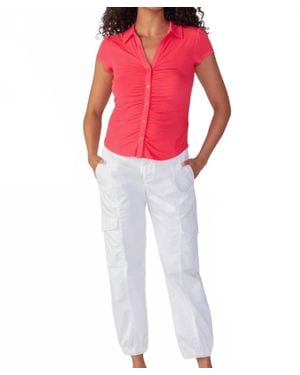 Sanctuary Dream Button Up Top - Red