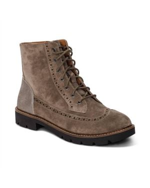 Aetrex Margot Lace-Up Boot - Brown