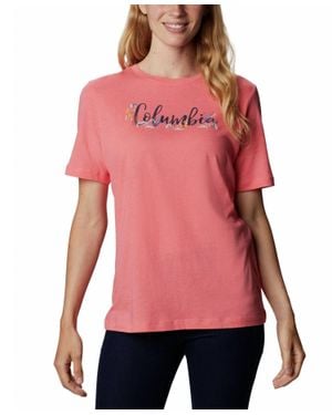 Columbia Activewear Plus Size Graphic-Print T-Shirt - Red