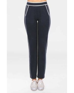 Gretchen Scott Sweat Knit Pants - Blue