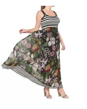 BEATE HEYMANN Botanical Maxi Tank Dress - Multicolor