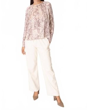 AREA STARS Carolina Mid-Rise Pants - Pink
