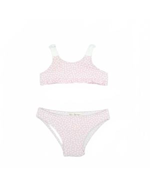 FINA EJERIQUE Girl's Polka Dot Bikini - Purple