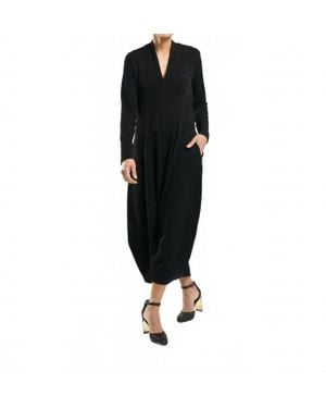Alembika Elvira Cocoon Dress - Black