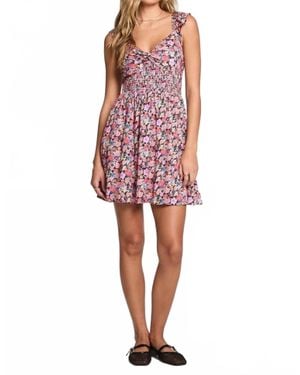 Saltwater Luxe Valoria Floral Dress - Red