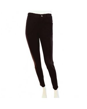 Tahari Front Zipper Straight Leg Pants - Black