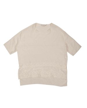 Faith Connexion Silk Embroidered Blouse - White