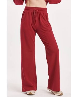 Another Love Quincy Wide Leg Pants - Red