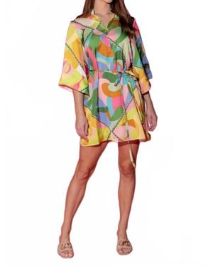 Alden Adair Toni Mini Dress - Multicolor