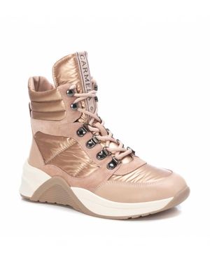 Xti Casual Booties - Natural