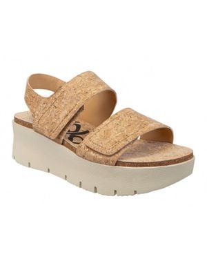 Otbt Montane Platform Sandals - Natural