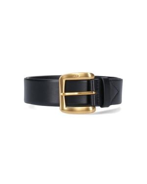 J&m Davidson Bonny" Medium Belt - Black