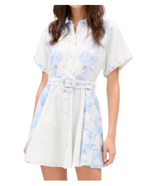 Allison Finley Mini Dress - Blue