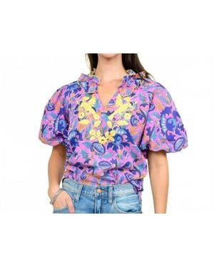 Sister Mary Irma Top - Blue