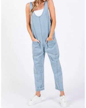 Sewn and Seen Overall Jumpsuit - Blue