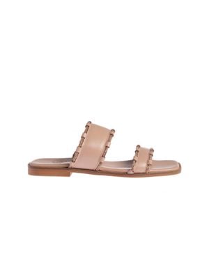 Marietta Chrousala Archontia Flat Sandals - Black