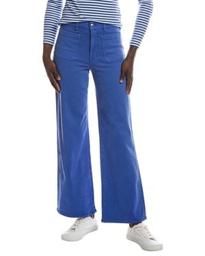 Madewell The Emmy Wide Leg Pant - Blue