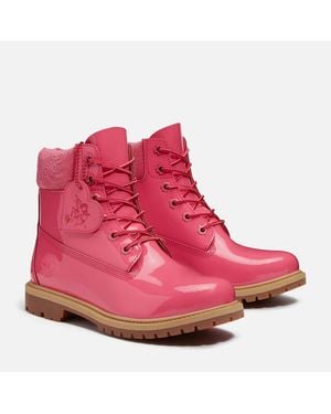 Timberland Pre-Loved Premium 6-Inch Waterproof Boot - Pink