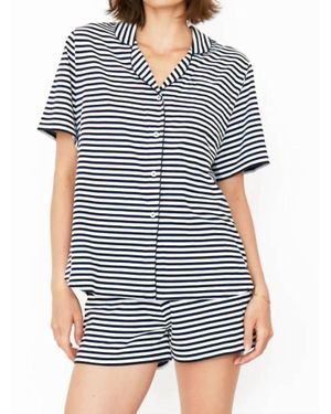 Kule The Short Pajama Set - Blue