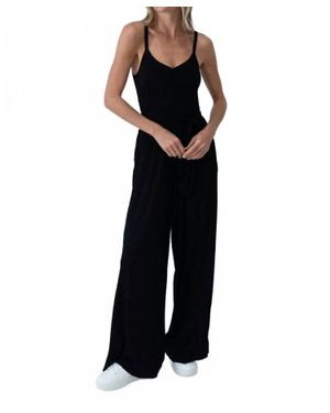 Six Fifty Shannon Side Tie Jumpsuit - Black
